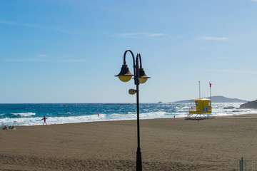 Melenara se pone roja el día de Reyes (Foto Antonio Rico)